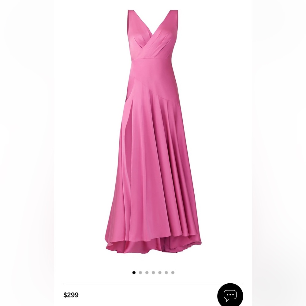 Fame and Partners Pink Gown in Size 2